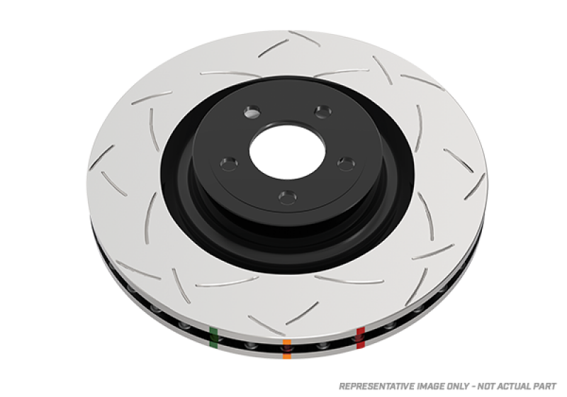 DBA 05-07 Dodge Durango / 02-07 Ram Rear Slotted 4000 Series Rotor