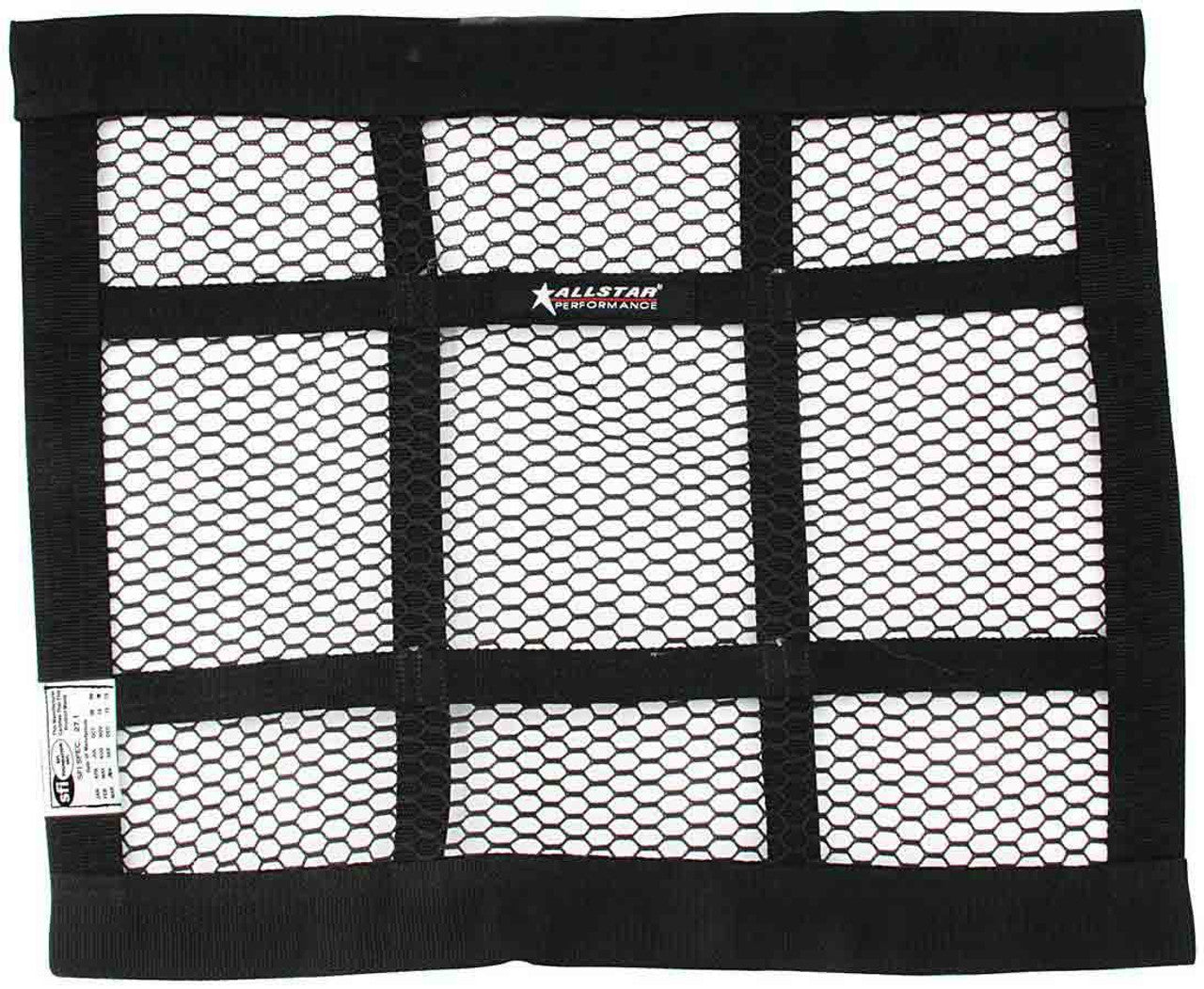Filet de fenêtre Allstar Mesh Noir 22 x 18 SFI