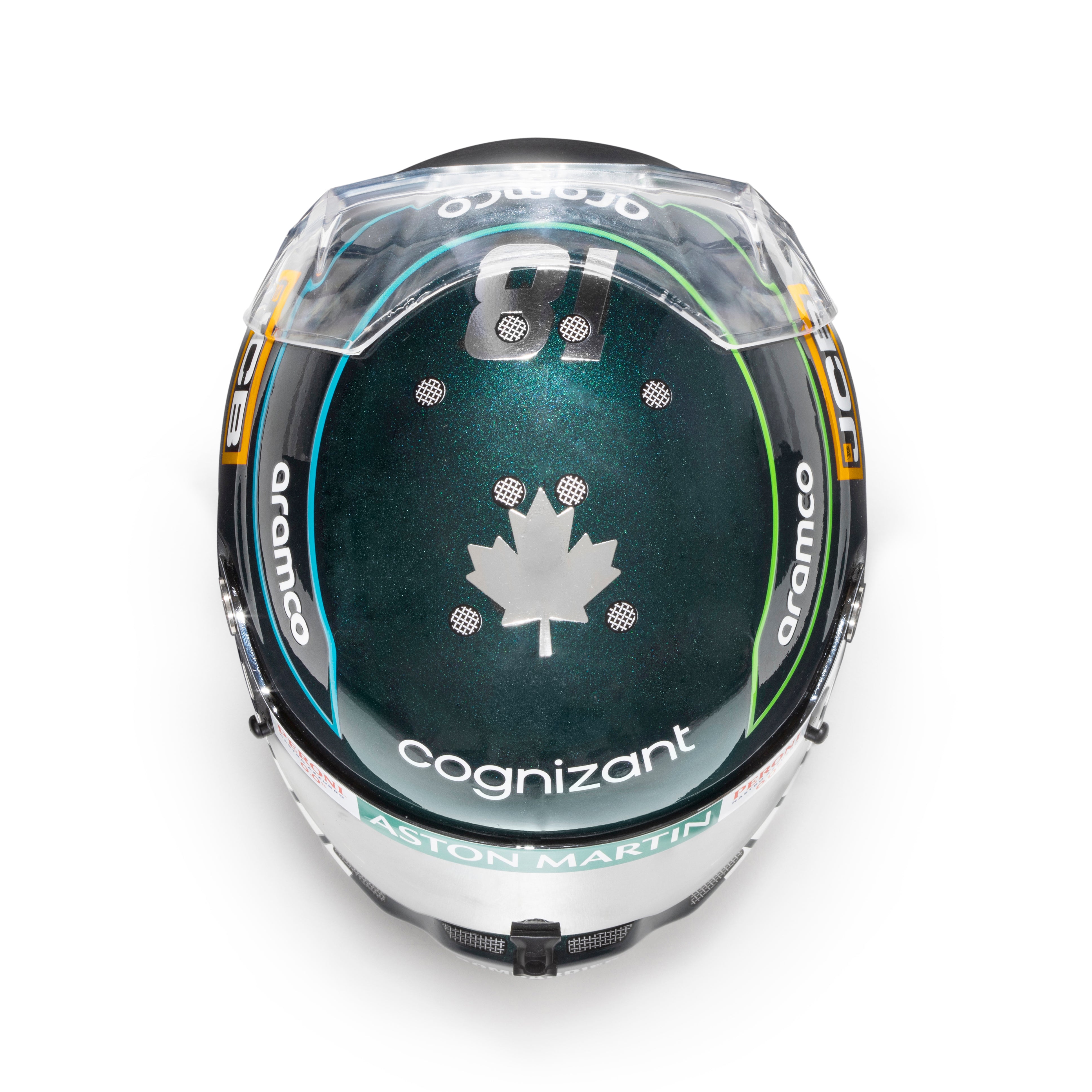 Lance Stroll, 2023, livrée régulière Stilo Mini Helmet