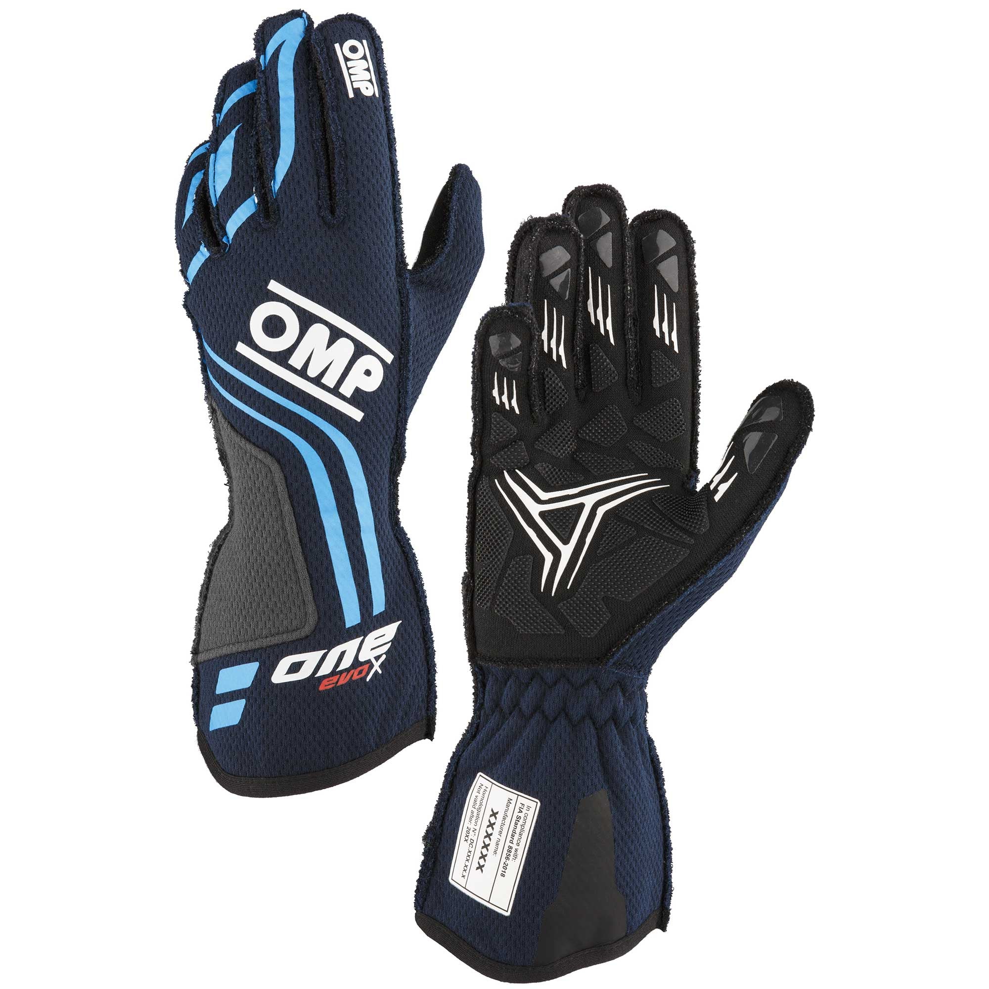 OMP One Evo X Auto Racing Gloves (MY2025)